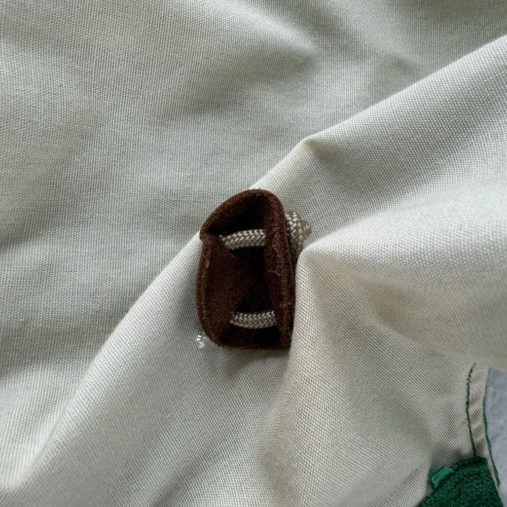 Vintage 90s Woolrich Waterproof Hooded Rain Jacket Kelly Green Size S Women's - Picture 6 of 14